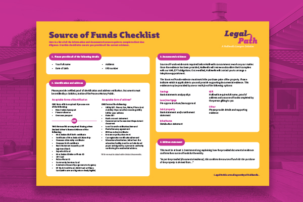 Download the Source of Funds checklist